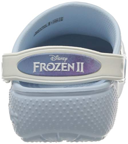 Crocs Funlab Disney Frozen 2 Clog Kids, Zuecos Unisex Niños, Azul (Mineral Blue 4jq), 34/35 EU