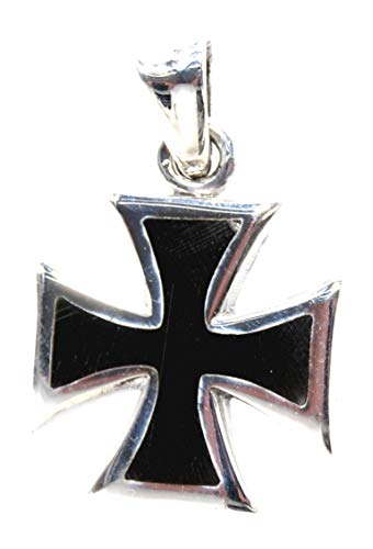 Cruz de Hierro colgante de 925 plata de ley nº 39