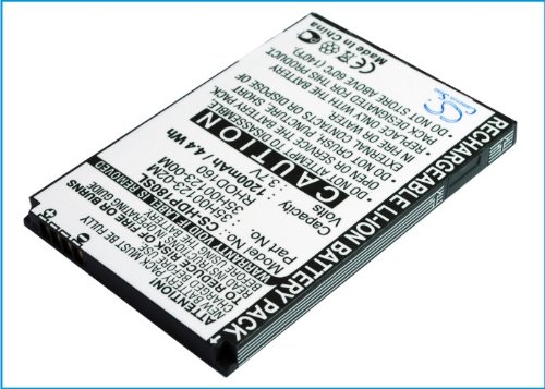 CS-HDP180SL Batería 1200mAh Compatible con [HTC] A9292, Arrive, Captain, Cedar 100, EVO 4G, Fortress, Imagio, Maple 100, Maple 120, Ozone, Qilin, RHOD100, Rhodium 100, Rhodium 300, Rhodium W, S511, S