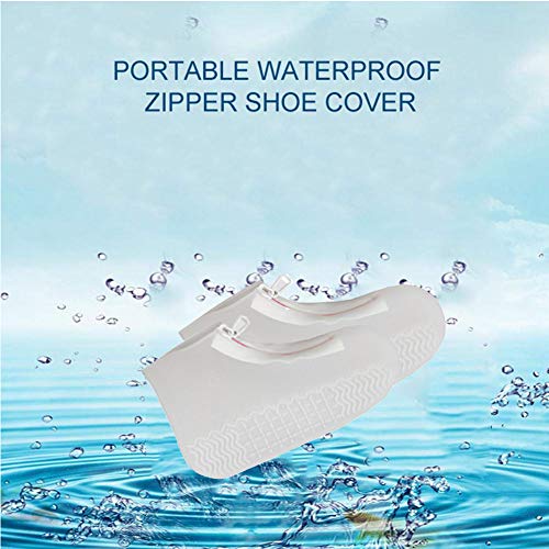 Cubrecalzado Impermeable, Cubierta del Zapato Impermeable Funda de Silicona para Zapatos, para Días de Lluvia y Nieve