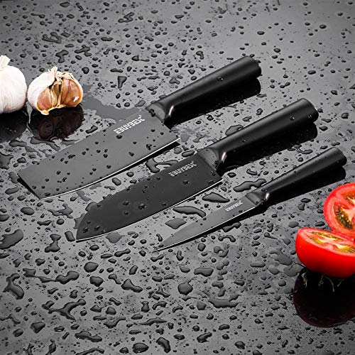 Cuchillos cocina juego Cocina de acero inoxidable Cuchillos Santoku Cuchillos japoneses ultra pelado de utilidad Cuchillo Chef carne de pescado cuchillo sostenido utensilios de cocina