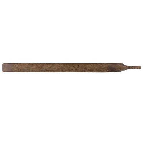 Cuenco de gres para Churchill China vitrificada ígneas bandeja de madera con mango para cama individual, tamaño grande
