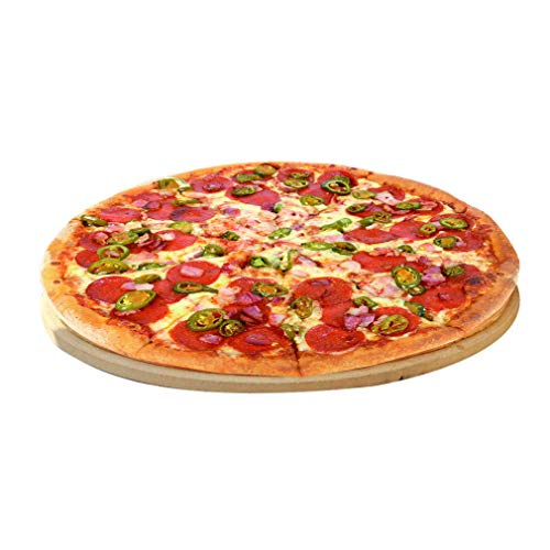 Cutfouwe Platos De Pizza Pizza Placa Cordierita Pizza Placa Opcional Piedra Refractaria Y De Alta Temperatura Pizza En Varios Tamaños,33.8 cm/13.3Zoll