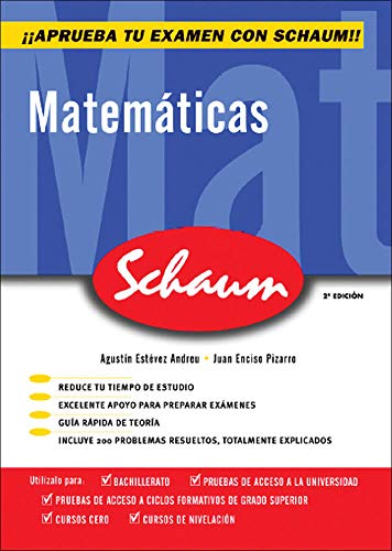 CUTR MATEMATICAS SCHAUM SELECTIVIDAD - CURSO CERO (CASTELLANO) - 9788448198534