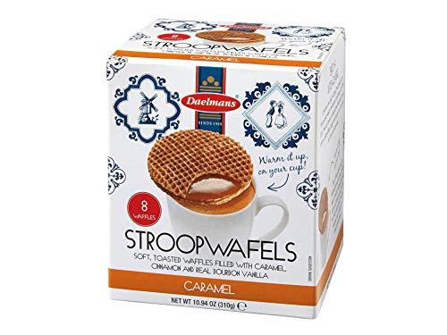 Daelmans 8 Stroopwafels Cuadro Cubo 310g