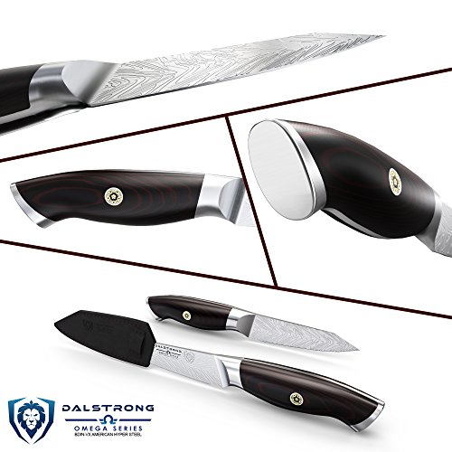 Dalstrong Cuchillo de cocina - de la serie Omega - BD1N de acero-4"- w/funda