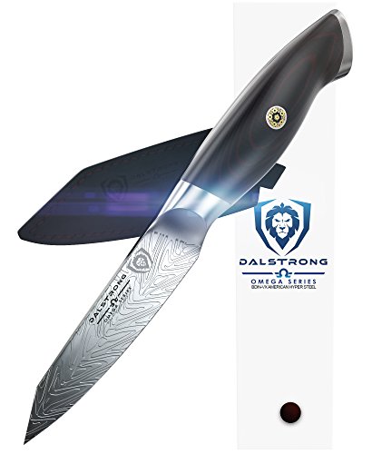 Dalstrong Cuchillo de cocina - de la serie Omega - BD1N de acero-4"- w/funda