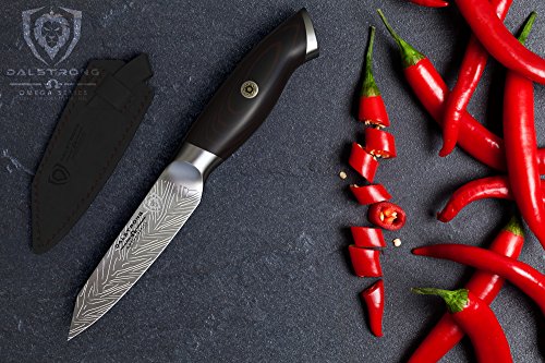 Dalstrong Cuchillo de cocina - de la serie Omega - BD1N de acero-4"- w/funda