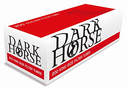 Dark Horse 1000 - Casquillos de Cigarrillos con Filtro para Cigarrillos con Tabaco y licuadora