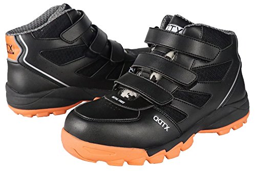 DDTX Botas de Seguridad Hombre (Puntera Compuesta,Entresuela de Kevlar,Aislamiento) Zapatos de Trabajo de Electricista Cómodas Transpirables Negro Talla 40