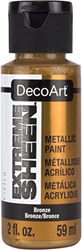 Deco Art Americana – Extreme Brillo Tarro de Pintura, acrílico, Bronce, 3,5 x 3,5 x 10 cm