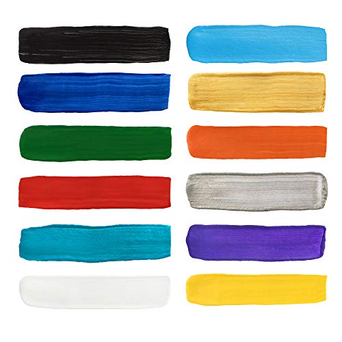 Decola Set Pintura Textil Acrilica | 9x20ml Colores Por Ropa Resistentes En Lavadora | Hechos En Rusia da Neva Palette