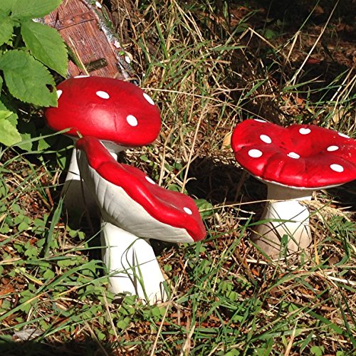 Décor fée de jardin Mushrooms