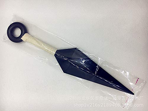 DEDC Naruto - Cuchillo de plástico portátil para disfraz de ninja japonesa (13)