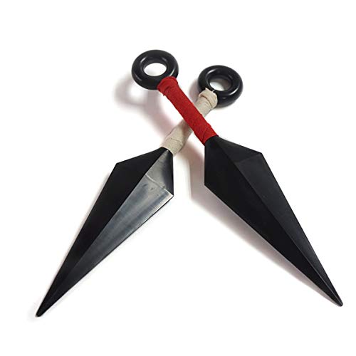 DEDC Naruto - Cuchillo de plástico portátil para disfraz de ninja japonesa (13)