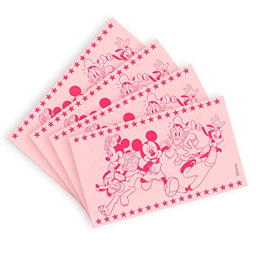 Dekora Hucha Infantil de Mickey Mouse con Billetes de Oblea Color rojo 204009