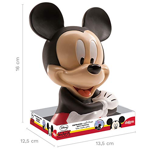 Dekora Hucha Infantil de Mickey Mouse con Billetes de Oblea Color rojo 204009