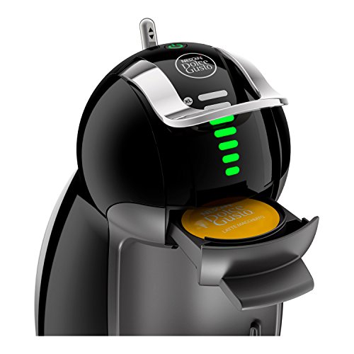 De'Longhi Dolce Gusto Genio 2 EDG465.B - Cafetera de cápsulas, 15 bares de presión, color negro