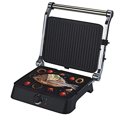 Demo Gran Fit Grill - Versátil Plancha, Barbacoa Caliente Plate y Toastie máquina con un Mejor Recubrimiento Antiadherente-Speedy y se calientan con Placas de Recubrimiento Antiadherente