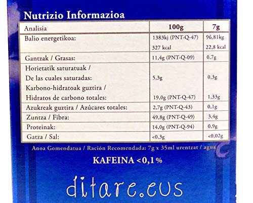 Descafeinado-DITARE DESKAF- 75 Monodosis duras 44mm. x 7g.-Natural de Agricultura Ecológica -Pack 3 x 25/u. Total: 75 Unidosis. Cafeína menor 0.1%.-Compatible con máquinas expres de brazo y aptas