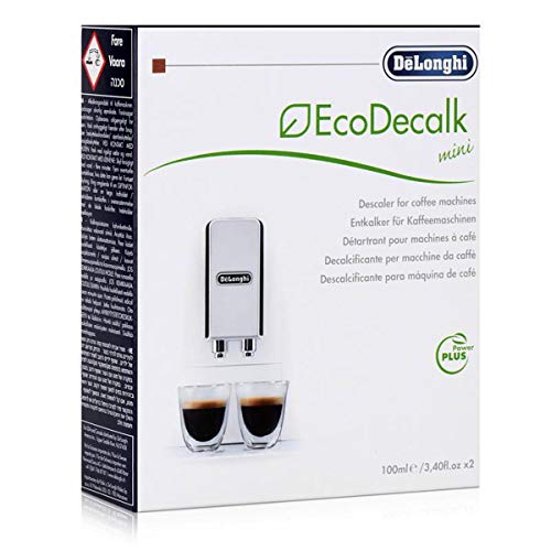 Descalcificador DeLonghi EcoDecalk. 4 paquetes de 2 unidades de 100 ml