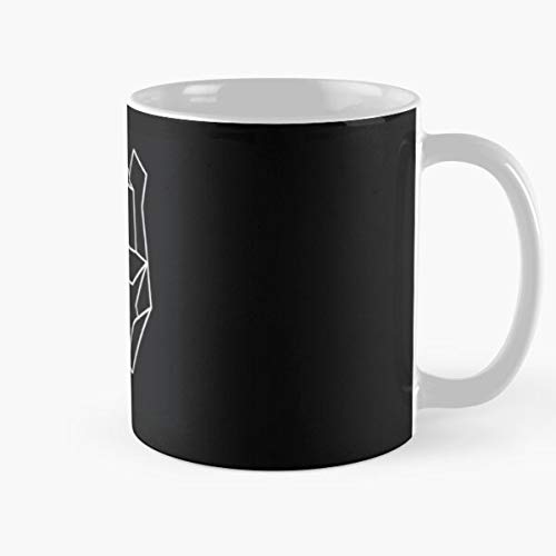 DesignDetail Hardstyle Montreal Dubstep Lost Black Btsm Belmont Tiger Lands Kompany La Mejor Taza de café de cerámica de mármol Blanco de 11 oz