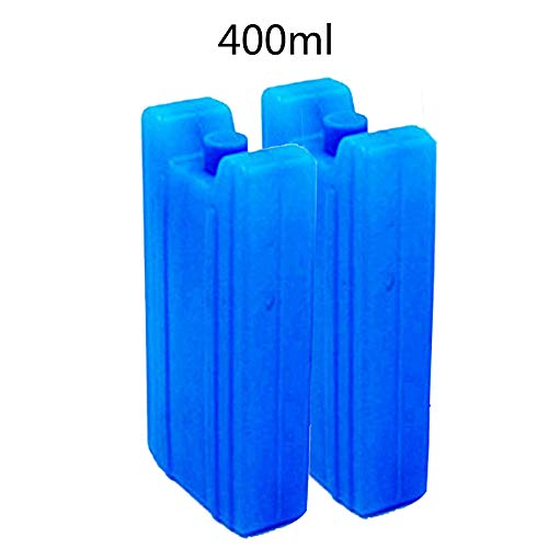 Deyan Bloques de Hielo Reutilizables de congelación Bloques de enfriamiento Ideales para Bloques de Hielo de Picnic para Bolsas frías Loncheras(5-5Pcs)