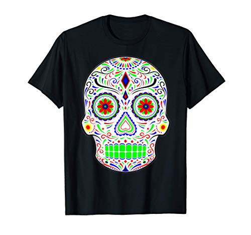 Día de los Muertos y Sugar Skull Camiseta