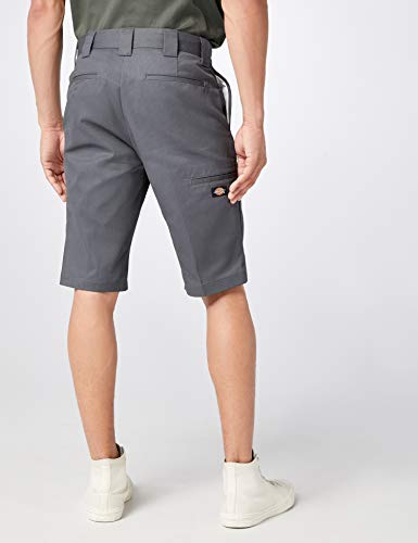 Dickies - Pantalones cortos para hombre, Gris (Charcoal Grey), W31 (Talla del fabricante: 31)