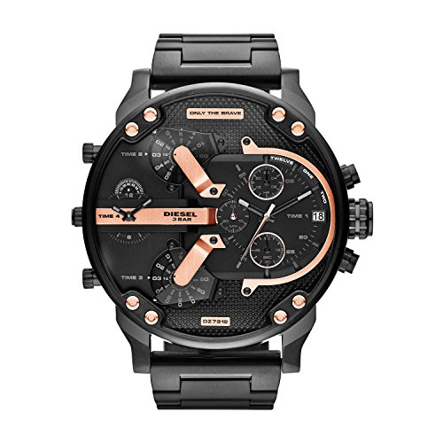 Diesel Reloj Analógico para Hombre de Cuarzo con Correa en Acero Inoxidable DZ7312