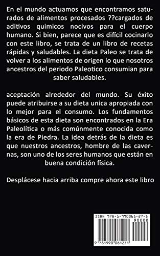 Dieta Paleo: Guía para una pérdida de peso extrema, un metabolismo mejorado y una nueva vida energizante (Recetas de dieta paleo rápidas y fáciles para bajar de peso)