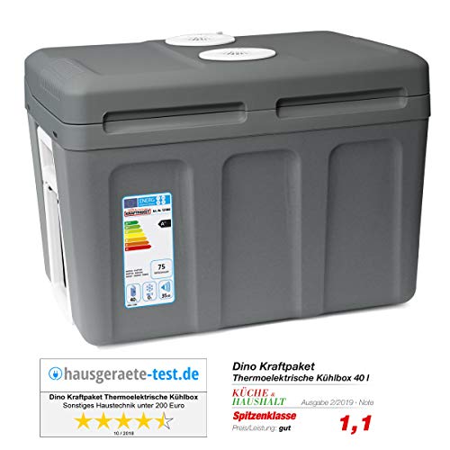 Dino Fuerza del paquete 131002 Thermo caja termoeléctrica – Nevera portátil eléctrica 40L 12 V 230 V