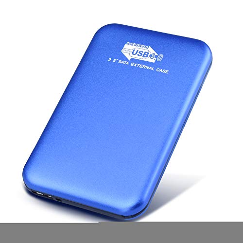 Disco Duro Externo 1 TB, 2.5'' USB3.0 Disco Duro Externo para PC, Mac,Xbox, MacBook, Chromebook (1TB,Azul)