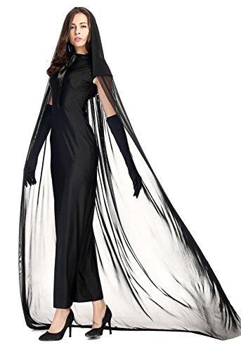 Disfraz Bruja Mujer para Halloween Vestido Vampiresa Novia Cadaver Cosplay