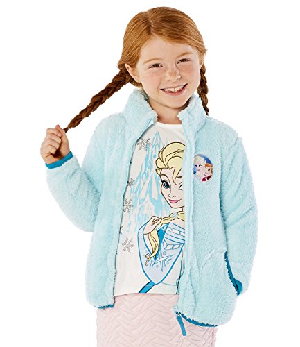 Disney El reino del hielo Chicas Chaqueta polar Coral - Celeste - 116