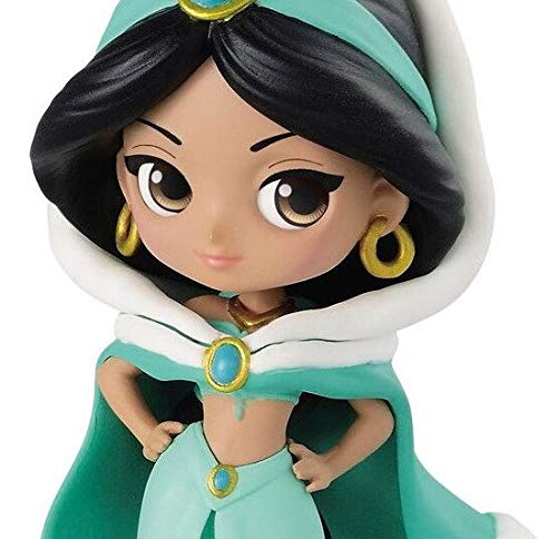 Disney Figura QPOSKET Jasmine Winter 7 CM, Multicolor (1)