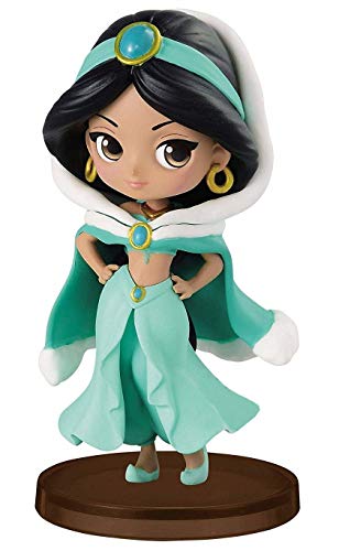 Disney Figura QPOSKET Jasmine Winter 7 CM, Multicolor (1)