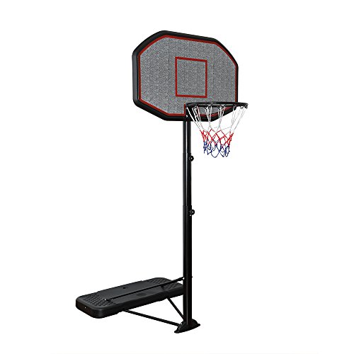 Display4top Red de Baloncesto portátil Ajustable 200-305cm con Ruedas