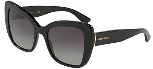 Dolce & Gabbana 0DG4348 Gafas de Sol, Black, 54 para Mujer