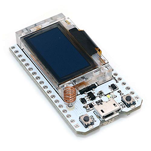 DollaTek 433MHz - 470MHz Lora SX1278 Development Board 0.96 Pantalla OLED ESP32 WiFi Kit 32 Bluetooth Board Development Module IOT para Arduino