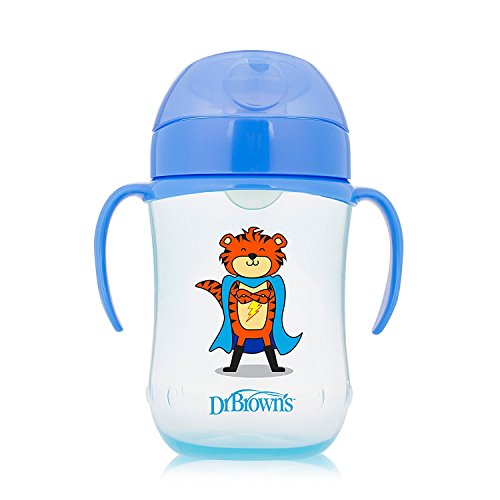 Dr Brown's Soft Spout - Taza para niños (270 ml), color azul