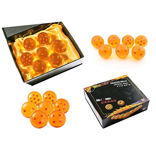 Dragon Ball Z 7 Cristales en caja regalo All Stars | 5,7 cm | Junto de 7 pz | Anime by DURSHANI