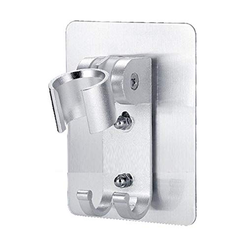 Ducha de De mano Extensor de baño grifo de ducha de De mano de acero inoxidable telescópica boquilla pequeña Set Suministros de baño ducha eléctrica for el baño (Color : Silver)