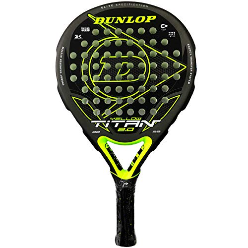 Dunlop Pala de Padel Titan 2.0 Yellow