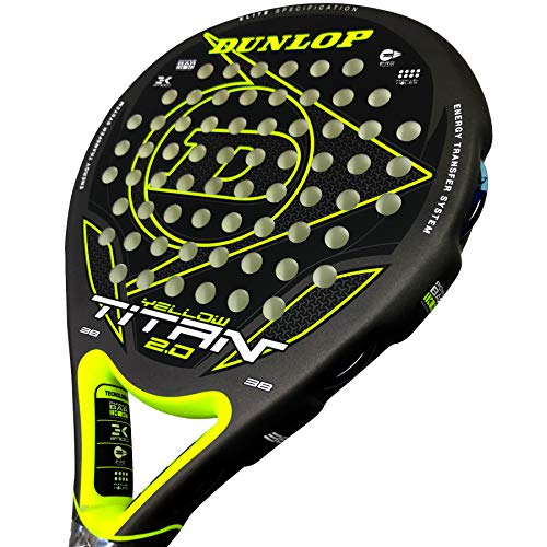 Dunlop Pala de Padel Titan 2.0 Yellow