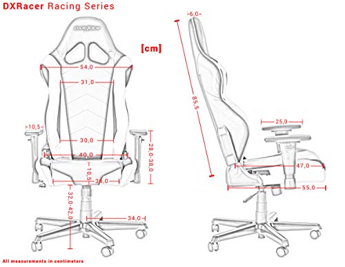 DXRacer GC-R58-N-Z1 - Silla para Videojuegos