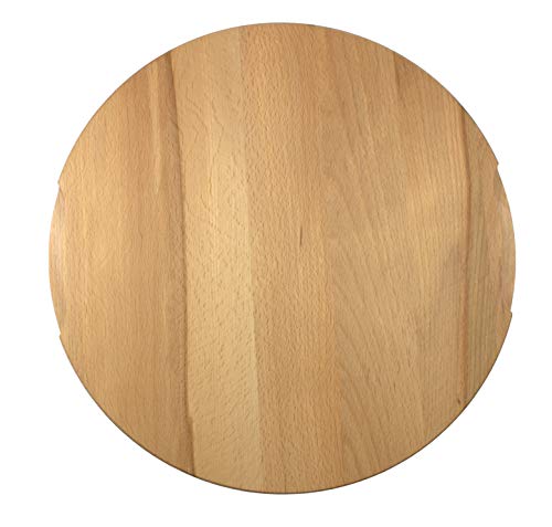 EFO - Plato de pizza de madera de haya con ranuras en rodajas de madera de haya. Pizza Board 40 [cm] | 15.75"