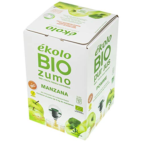 Ekolo Bag in Box Zumo De Manzana Bio, 1 Caja, 3 L