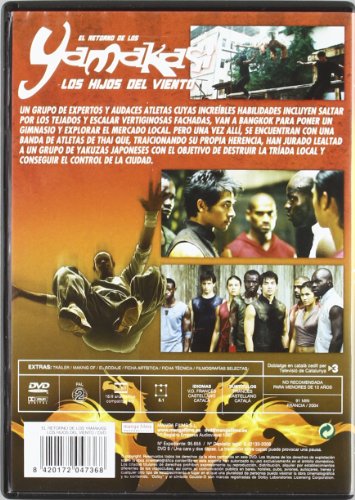 El Retorno De Los Yamakasi DVD 2004 Les fils du vent