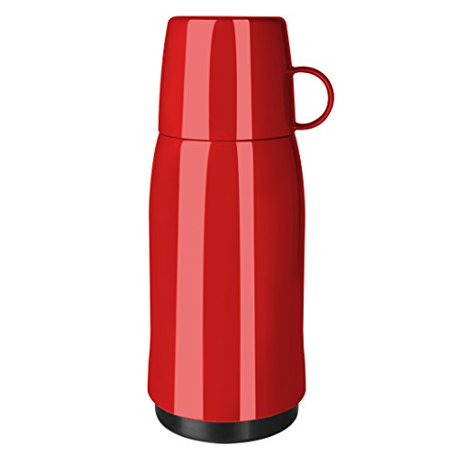 Emsa 201931 Termo con Taza, Rojo, 0,5 l